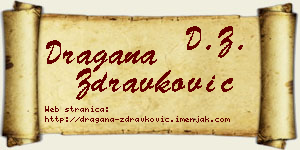Dragana Zdravković vizit kartica